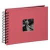 Album klasické spirálové FINE ART 24x17 cm, 50 stran, flamingo