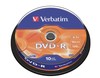 Disk DVD-R 4.7GB Verbatim DataLifePlus 16x 10pack wrap folie