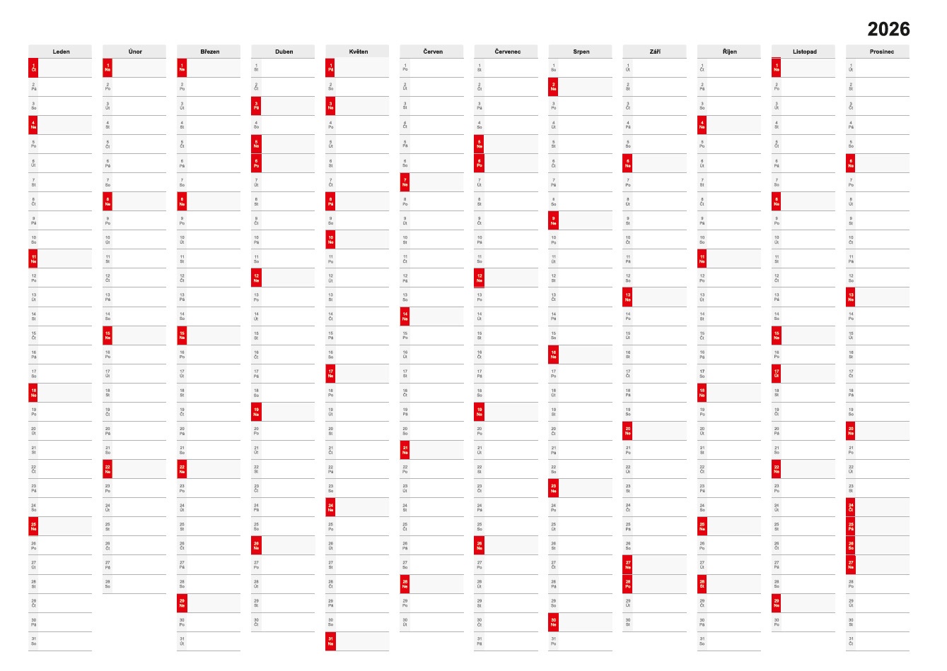 Nástěnný plánovací kalendář A2 nst283nn_plnovac_kalend345_1339