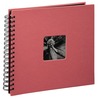 Album klasické spirálové FINE ART 28x24 cm, 50 stran, flamingo
