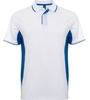 Pánská sportovní polokošile Montmelo, bílá / modrá, mix velikostí