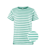Tričko pruhované dětské Dirk, zelené, velikosti 110 - 146