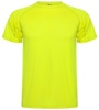 Dětské sportovní PE tričko / svítivě žlutá