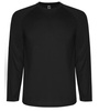 Sportovní tričko dětské Montecarlo s dlouhým rukávem /černá