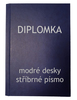 4. Vazba desky plátěné modré se stříbrným písmem