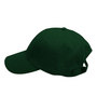 Čepice jednobarevná Turned cap/tmavě zelená
